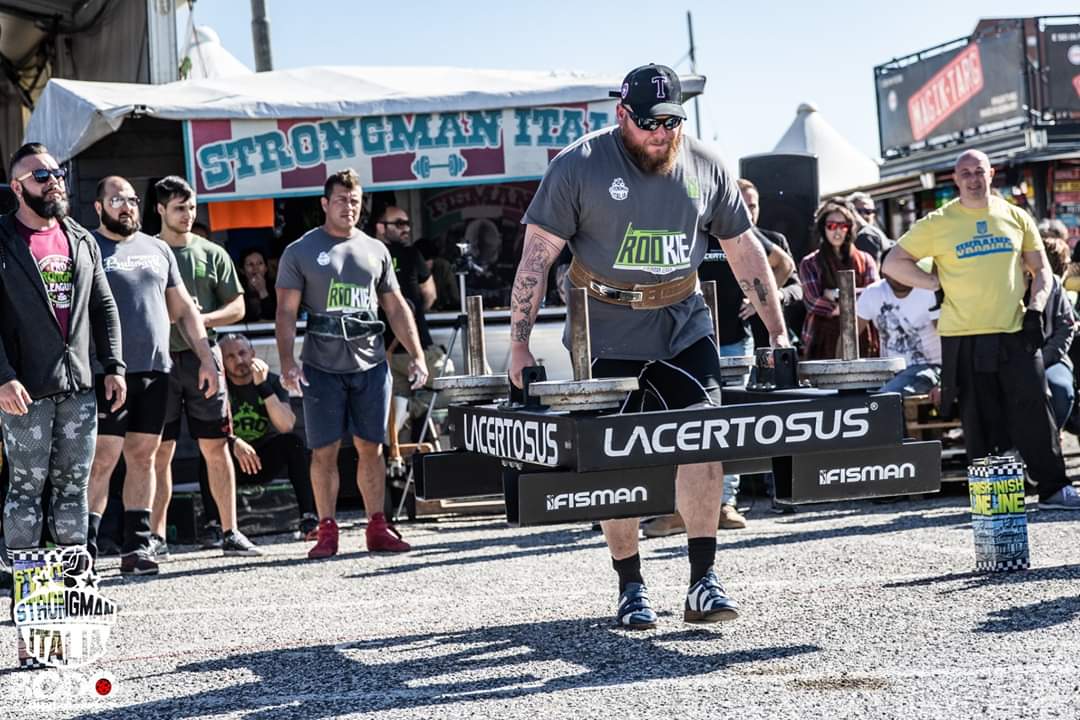 Oscar Invernizzi, Strongman